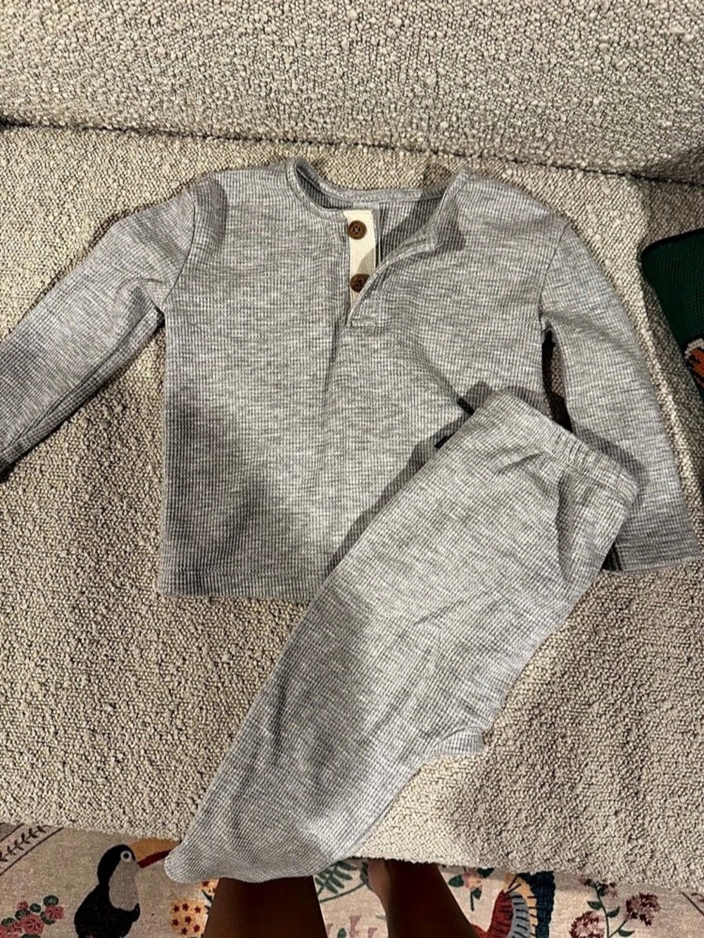 Modern Moments Gray Checkered Button-Down